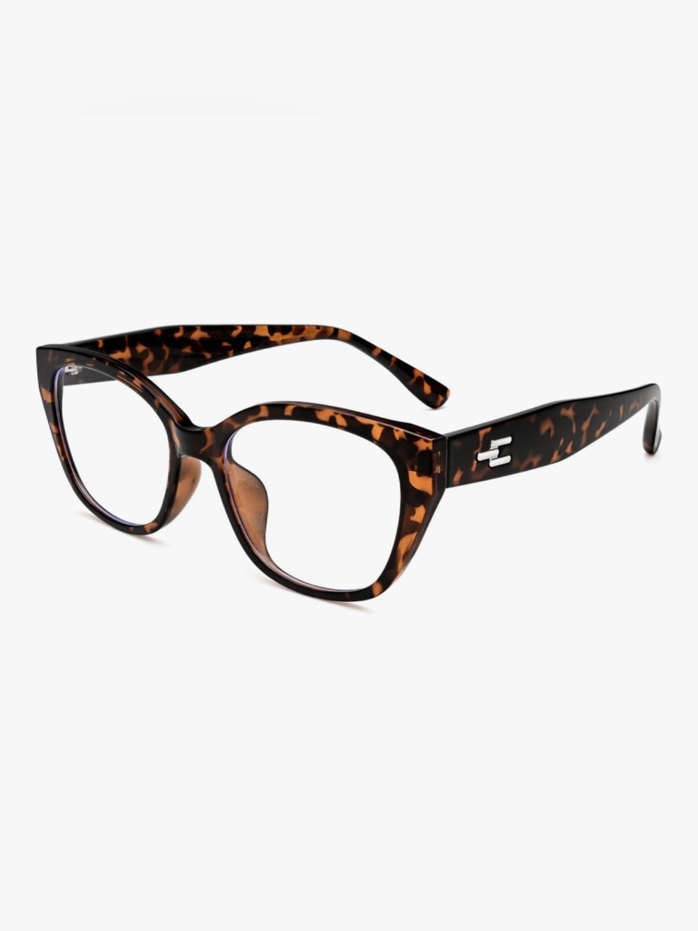 Tortoiseshell Cat-Eye Blue Light Glasses - Women